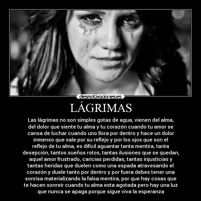 LÁGRIMAS -