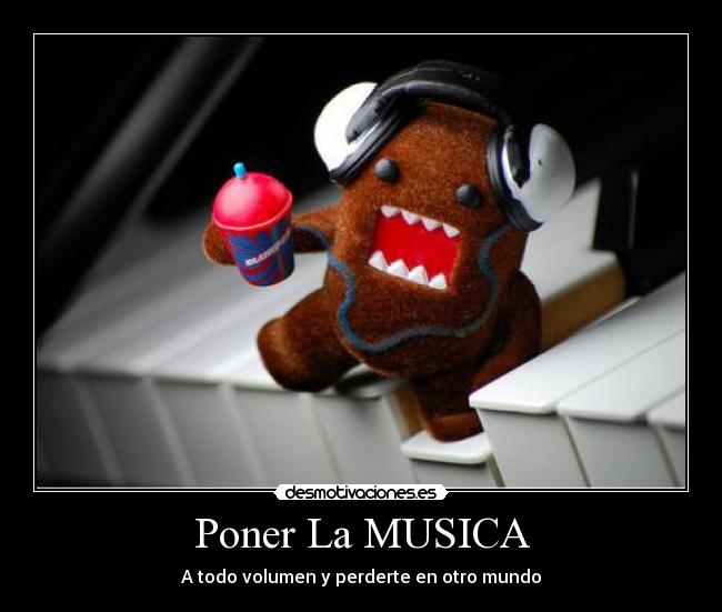 Poner La MUSICA -
