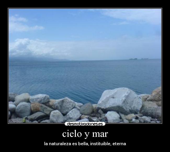 cielo y mar - 