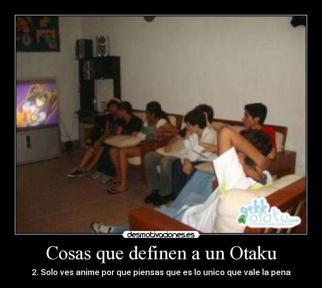 carteles otaku anime desmotivaciones