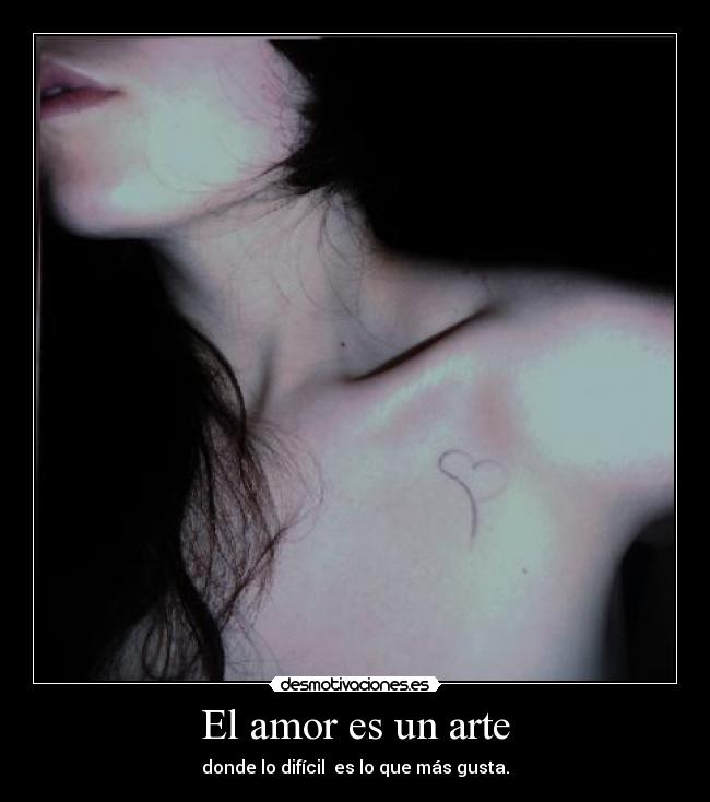 El amor es un arte - 