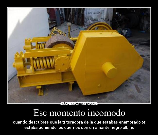 Ese momento incomodo - 