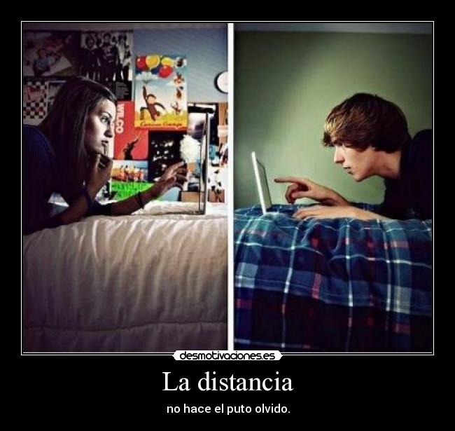 La distancia -