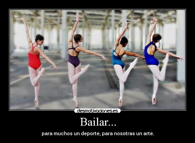 Bailar... -