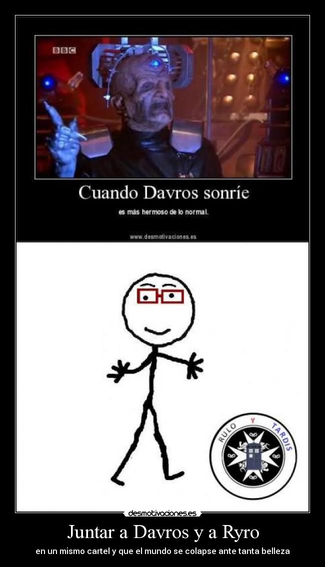 Juntar a Davros y a Ryro -
