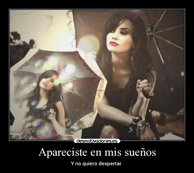 Apareciste en mis sueños -