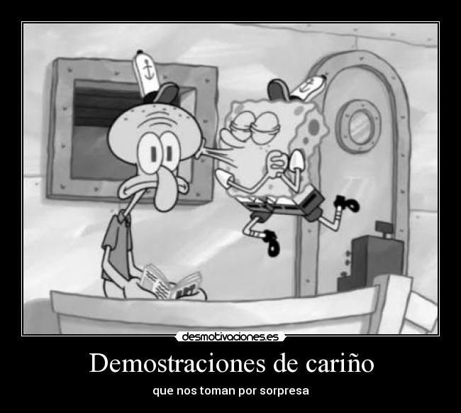 Demostraciones de cariño - que nos toman por sorpresa