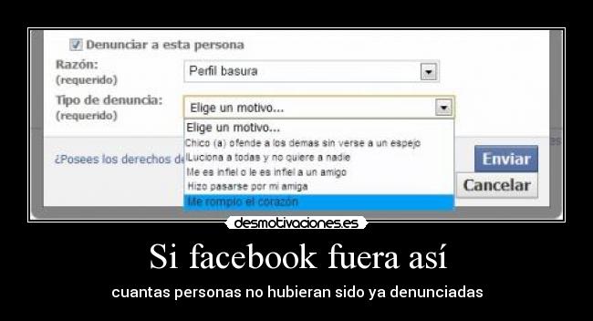 carteles facebook facebook perfil basura desmotivaciones