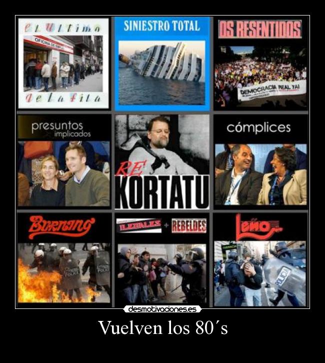 Vuelven los 80´s -