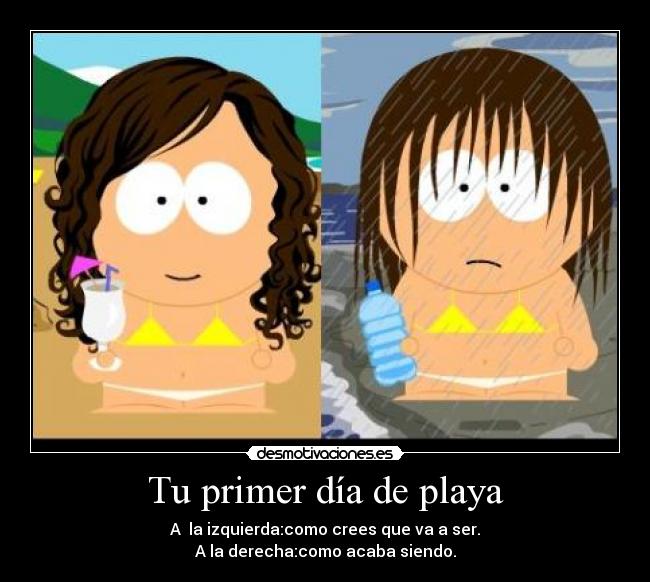 Tu primer día de playa -