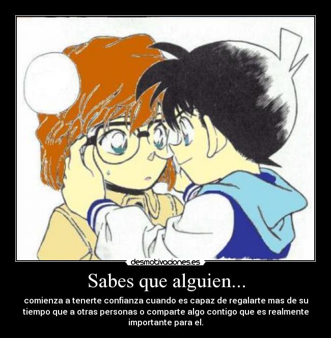 Sabes que alguien... - 