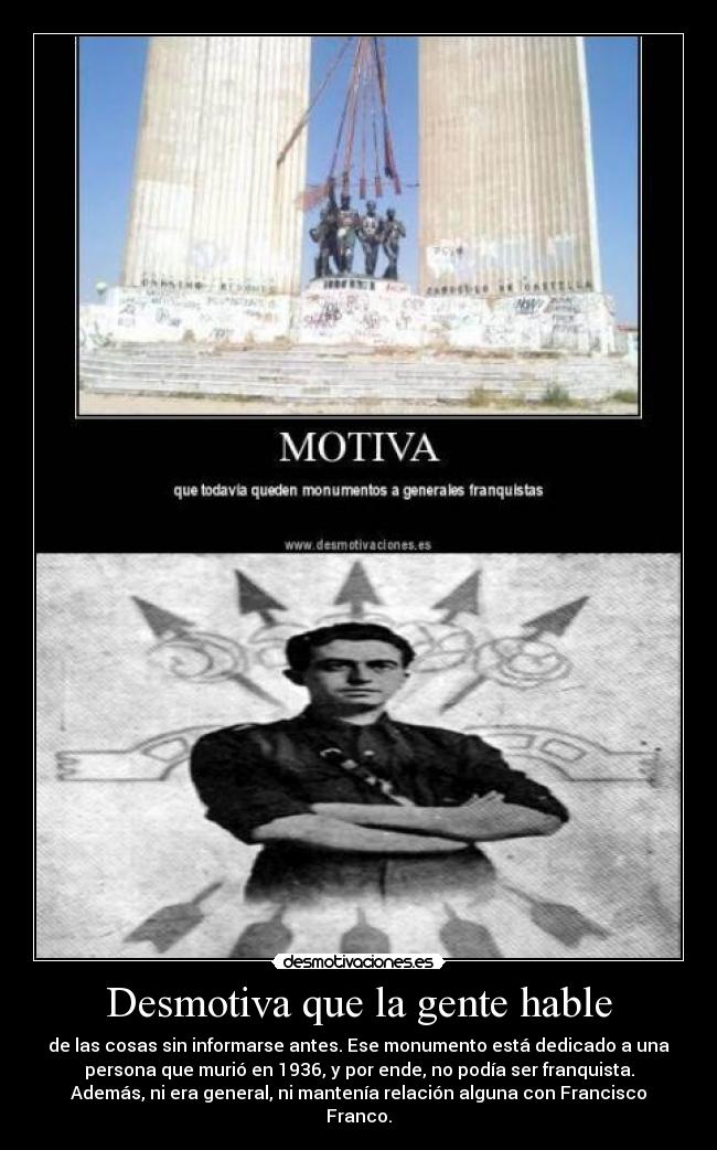 Desmotiva que la gente hable - 