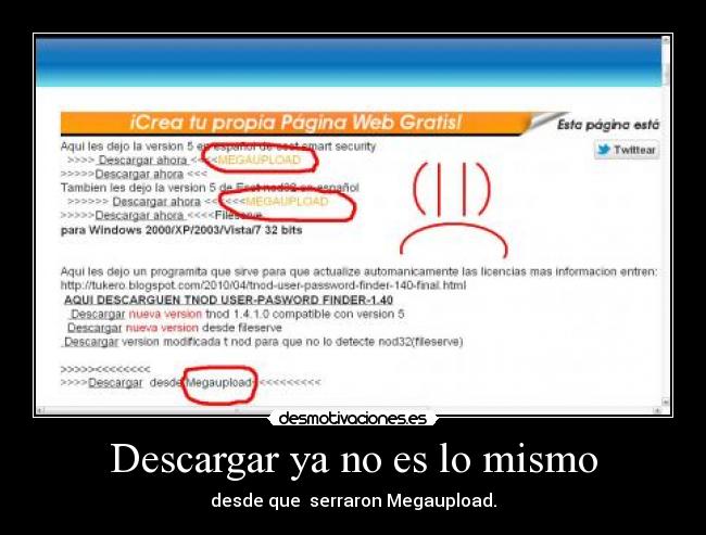 Descargar ya no es lo mismo - 