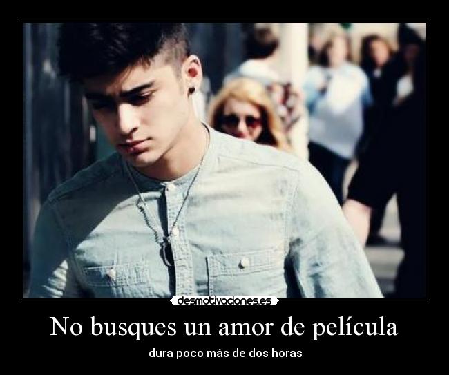 No busques un amor de película - 