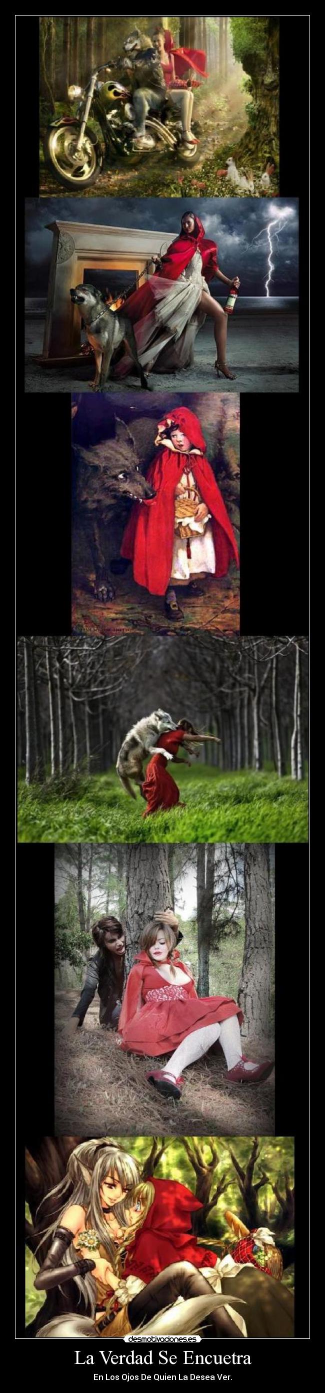 La Verdad Se Encuetra - En Los Ojos De Quien La Desea Ver.