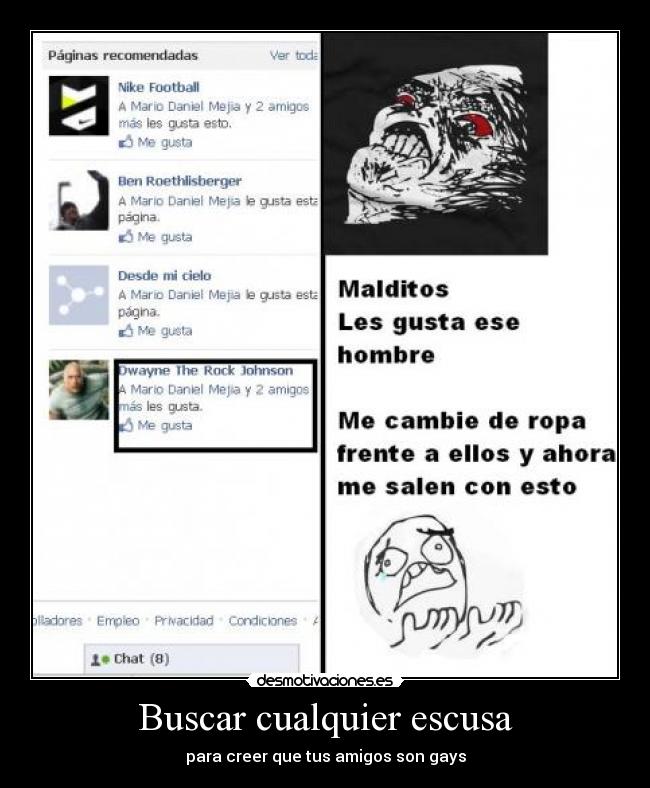 Buscar cualquier escusa - 