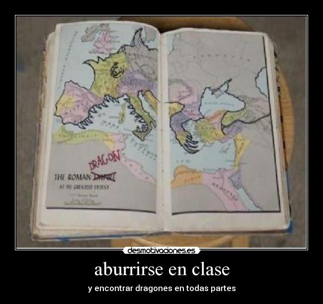 aburrirse en clase - 