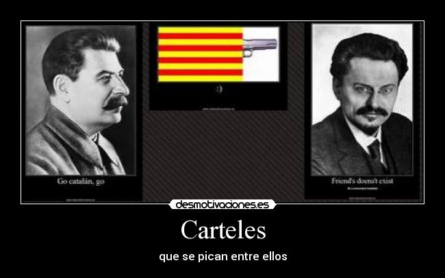 Carteles - que se pican entre ellos