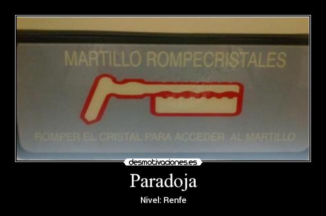 Paradoja - Nivel: Renfe