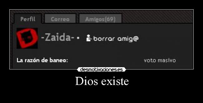 Dios existe -