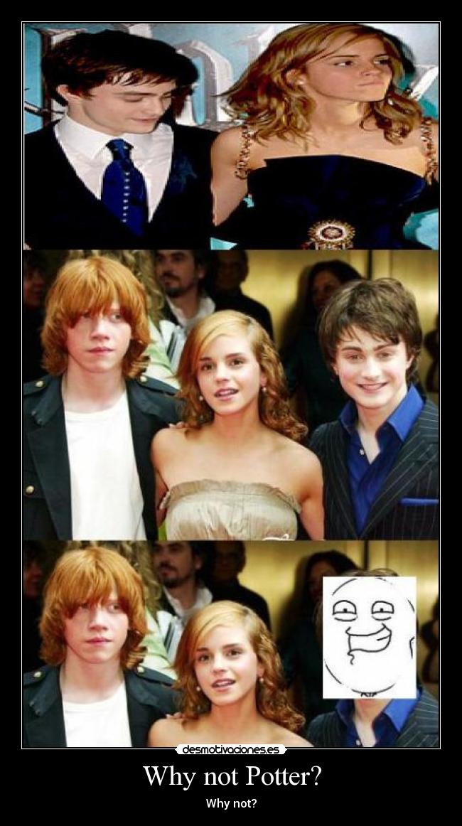 carteles why not potter desmotivaciones