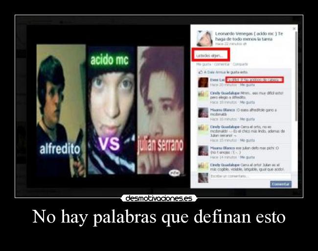 No hay palabras que definan esto - 