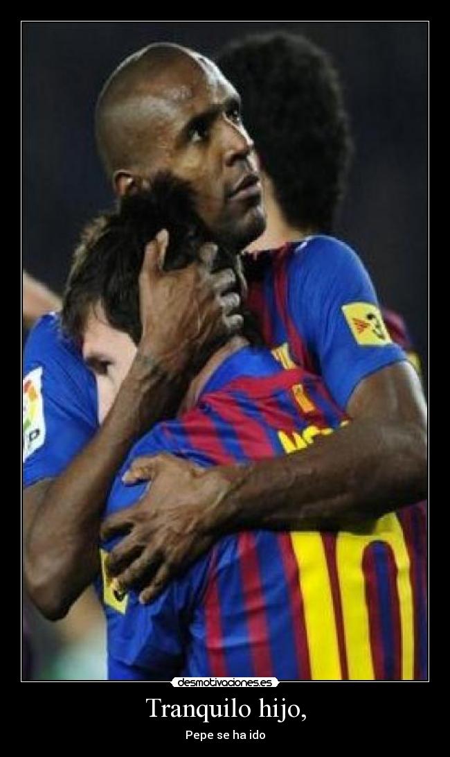 carteles messi abidal desmotivaciones