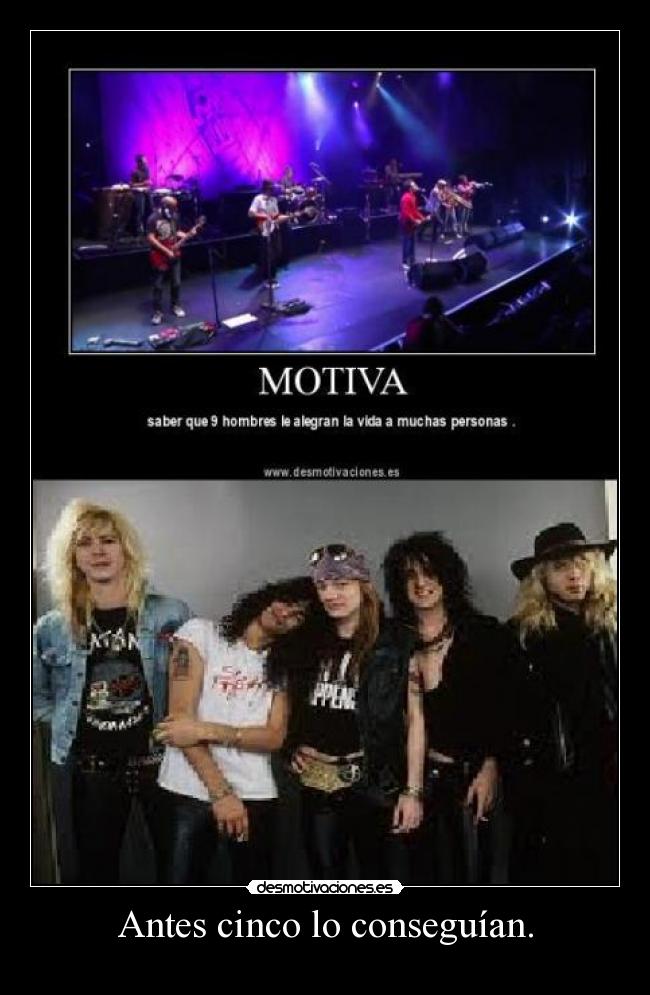 Antes cinco lo conseguían. -