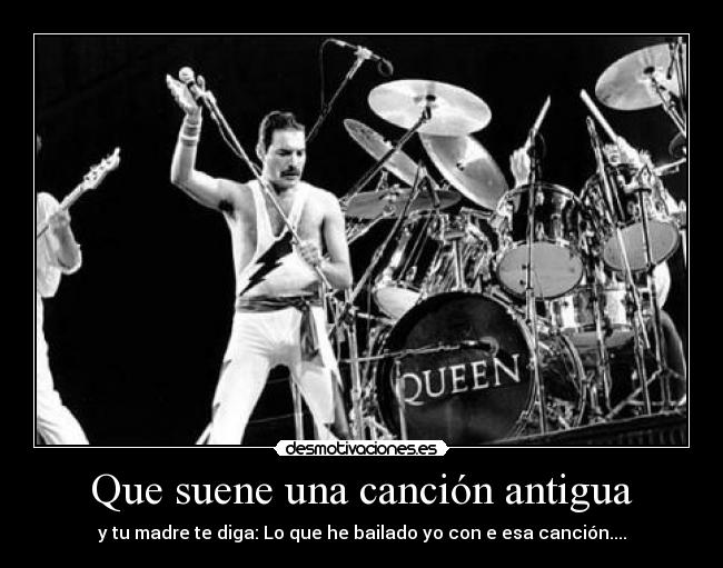 Que suene una canción antigua -