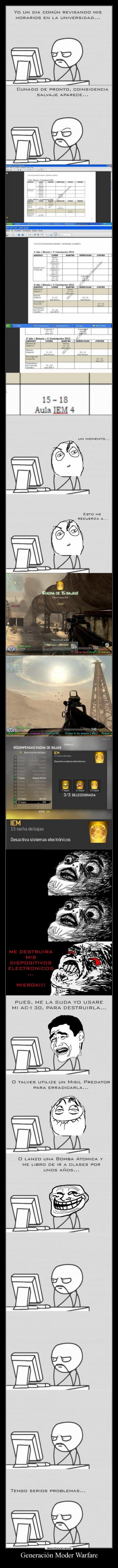 Generación Moder Warfare - 