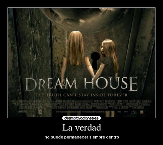 carteles dream house desmotivaciones