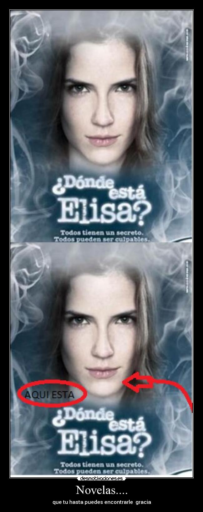 Novelas.... - que tu hasta puedes encontrarle gracia