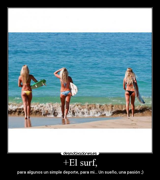 carteles surf desmotivaciones