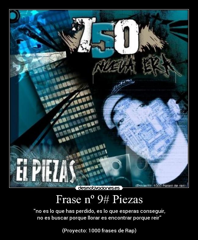 carteles frase numero proyecto 1000 frases rap piezas jotace ansiedad desmotivaciones