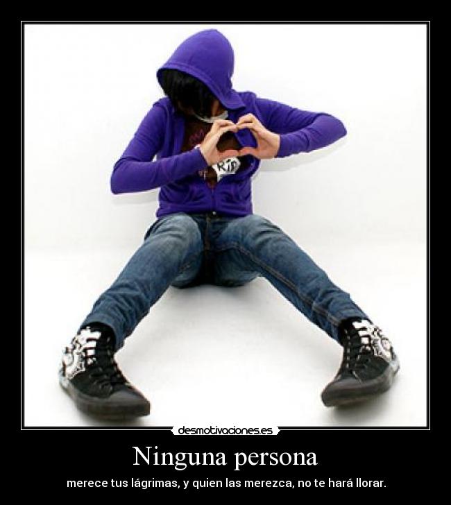 Ninguna persona -