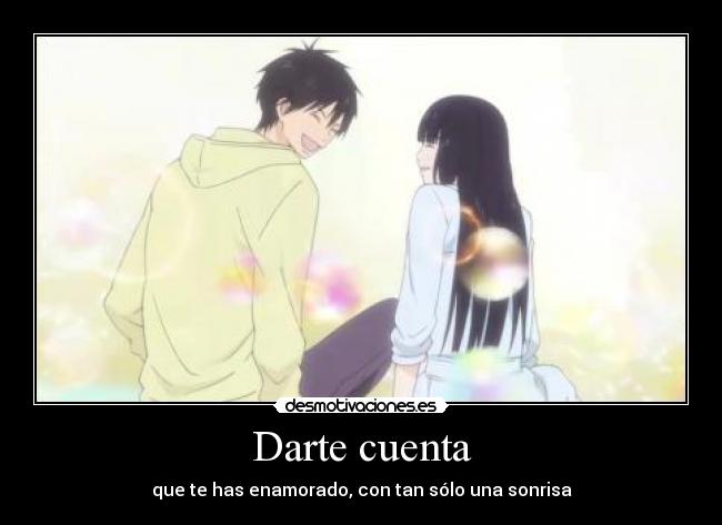 carteles kimi todoke amor anime sentimientos kazehaya sawako enamoras ocultar sentimiento amorios desmotivaciones