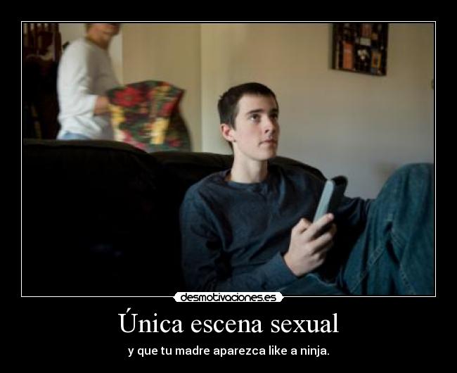 Única escena sexual - 