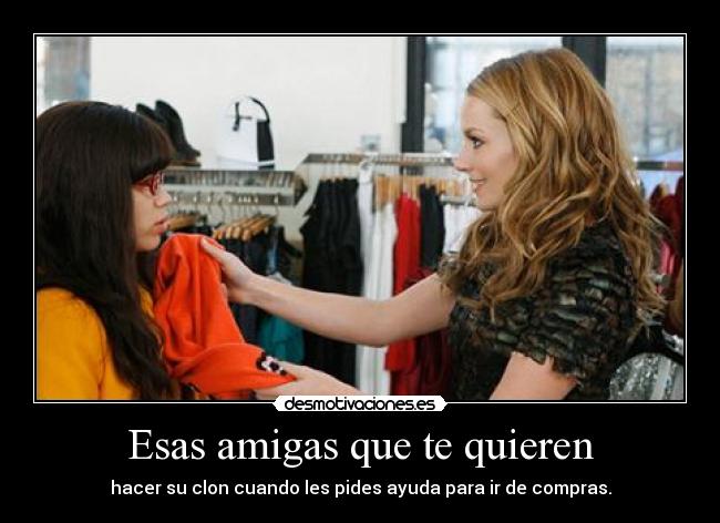 Esas amigas que te quieren -