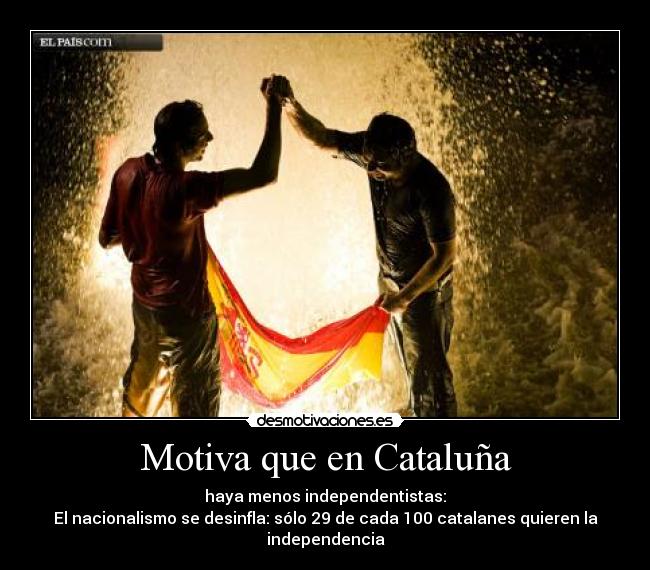 Motiva que en Cataluña -