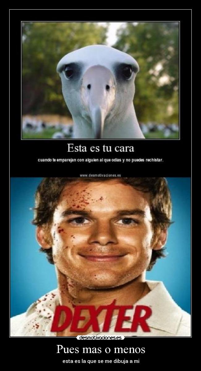 carteles dexter desmotivaciones