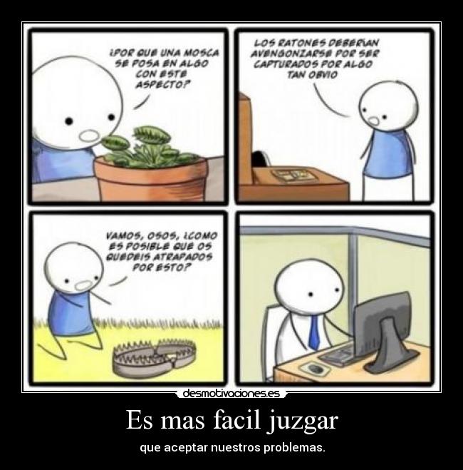 carteles juzgar desmotivaciones