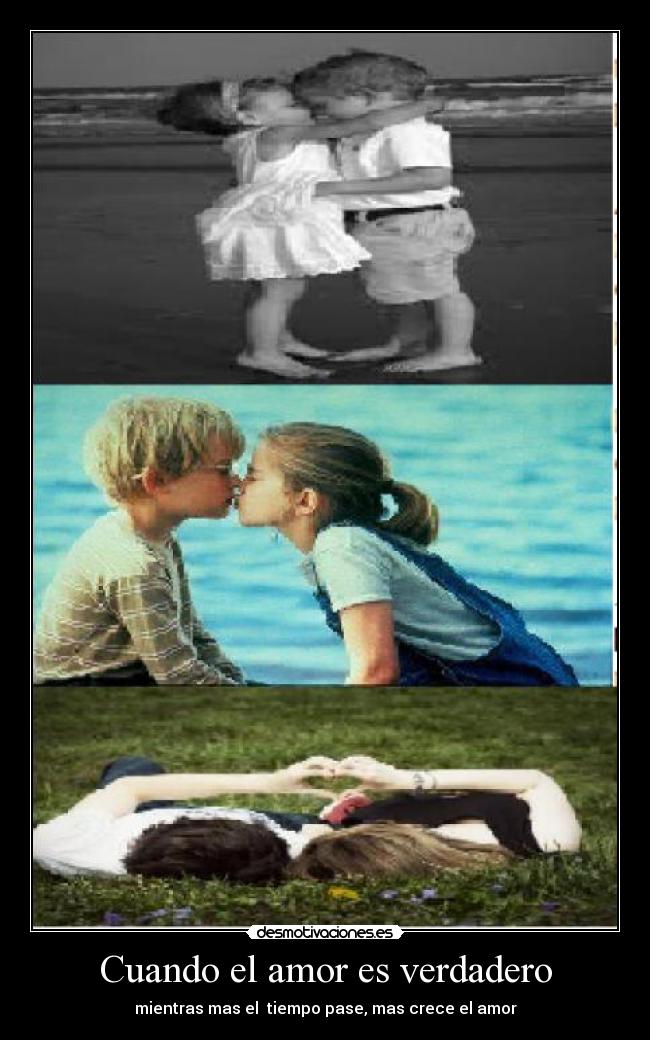 Cuando el amor es verdadero -