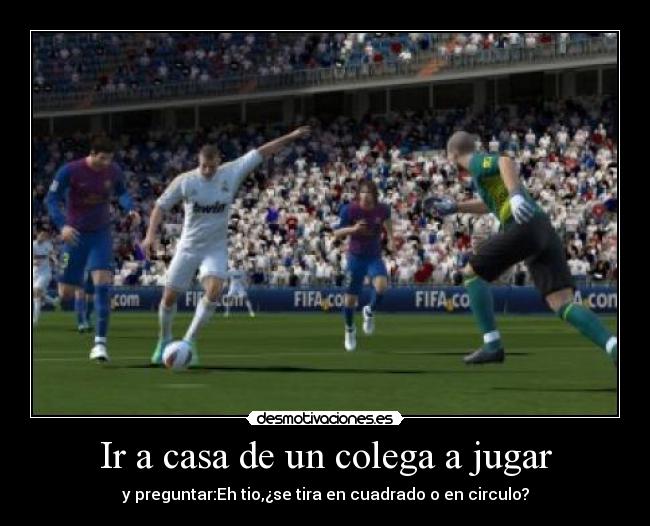Ir a casa de un colega a jugar -