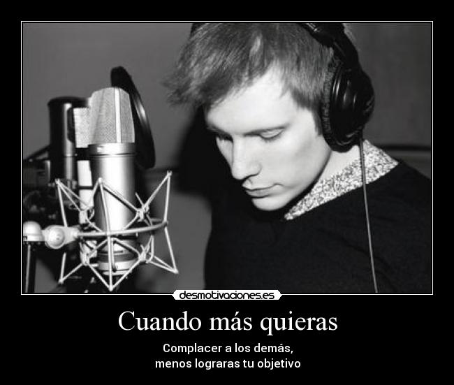 Cuando más quieras -