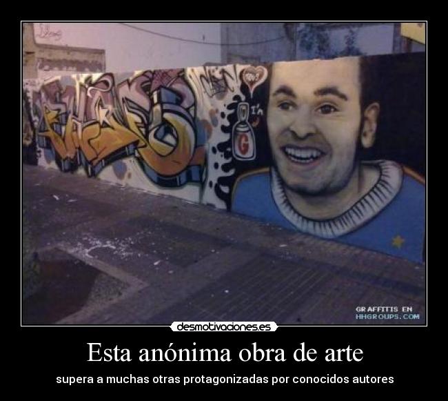 Esta anónima obra de arte - 