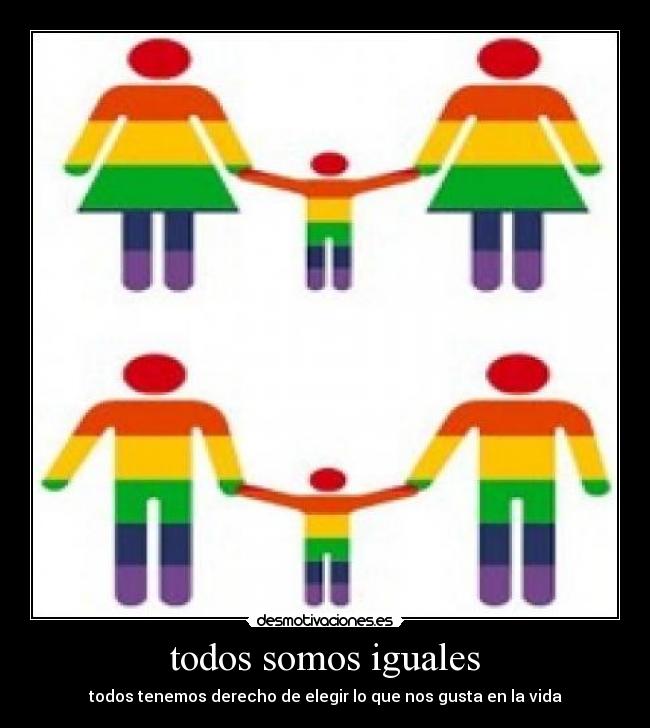 todos somos iguales -