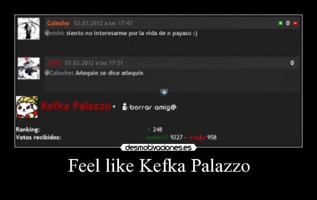 Feel like Kefka Palazzo - 