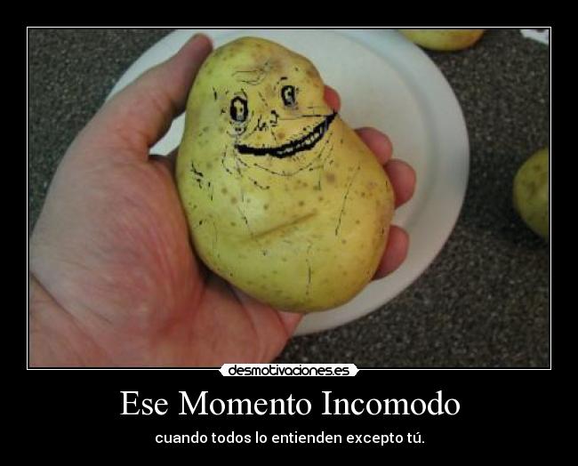 Ese Momento Incomodo - cuando todos lo entienden excepto tú.