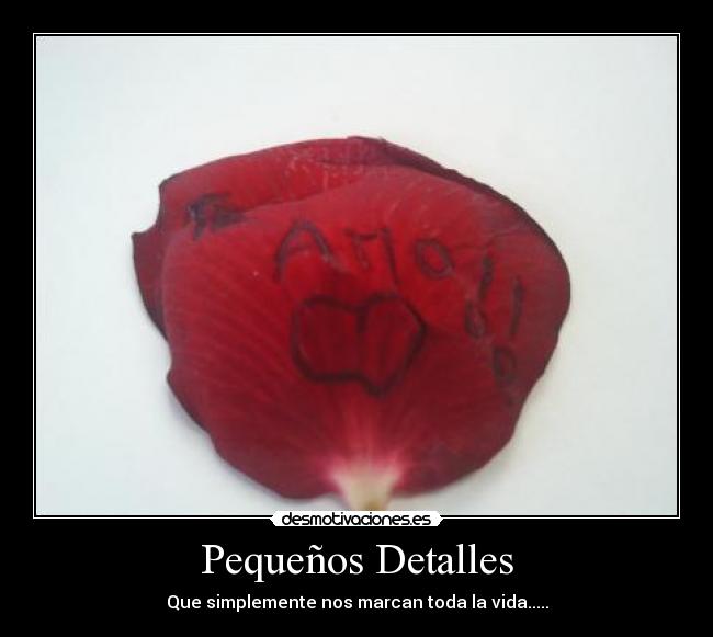 Pequeños Detalles - 