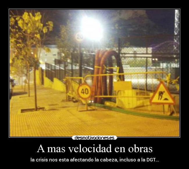 A mas velocidad en obras - 